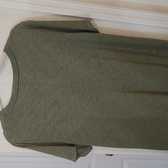 Jessica Simpson green straight dress size L - Picture 2 of 8